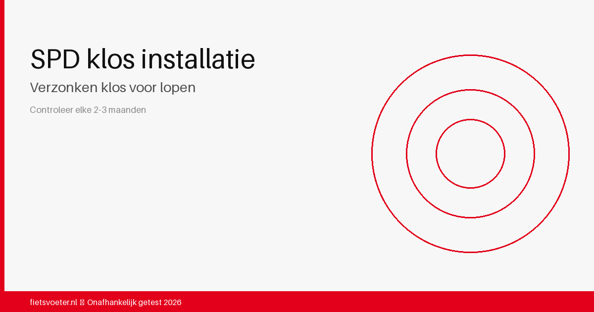 SPD klos gemonteerd op MTB schoen zool — shimano spd klos installatie MTB schoenen 2026 Fietsvoeter.nl