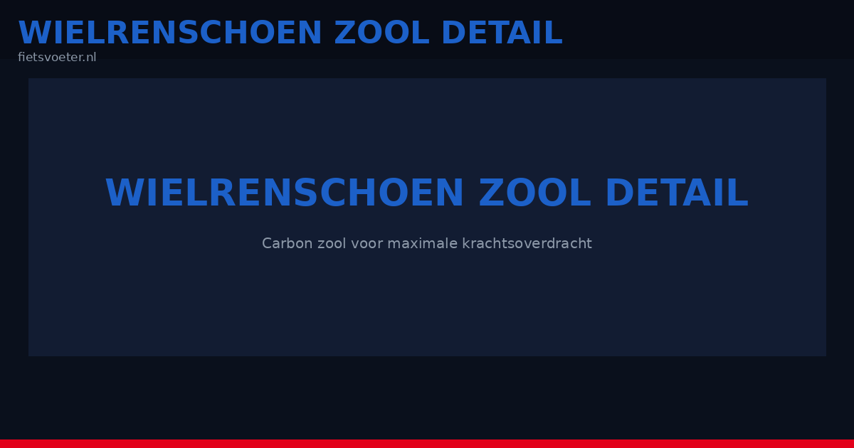 Close-up van koolstofzool links en koolstofcomposiet zool rechts - stijfheidsindex vergelijking wielrenschoenen 2026 Fietsvoeter.nl